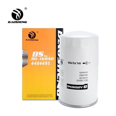 HITACHI 210mm Motor Koruması için Yüksek Sıcaklığa Dayanıklı Büyük Kapasiteli Ekskavatör Yağ Filtresi 4448336 4484495
