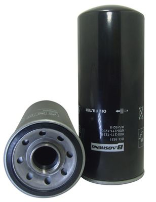 Yüksek sıcaklığa dayanıklı Büyük Kapasiteli Ekskavatör Yağ Filtresi 600-211-1230 600-211-1231 KOMATSU için 260mm Yükseklik Motor Koruması