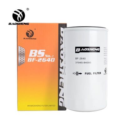 Hyundai Mitsubishi için 93mm OD 31945-84000 Ekskavatör Yakıt Filtresi