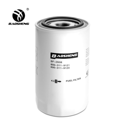 P553854 Ekskavatör Yakıt Filtresi Yüksekliği 170mm 600-311-9121 600-311-9120