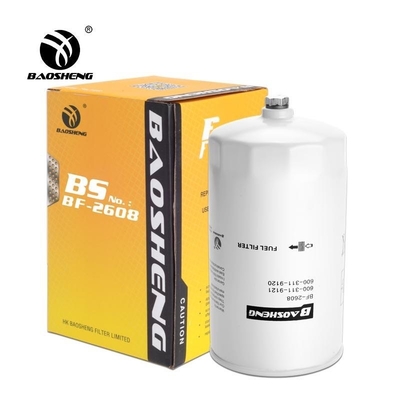 P553854 Ekskavatör Yakıt Filtresi Yüksekliği 170mm 600-311-9121 600-311-9120