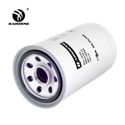 Yüksek sıcaklığa dayanıklı Büyük Kapasiteli Ekskavatör Yağ Filtresi B222100000551 KS141C SANY 220mm Motor Koruması için