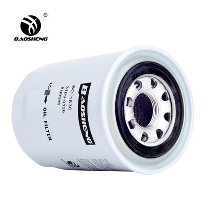 Yüksek Sıcaklığa Dayanıklı Büyük Kapasiteli Ekskavatör Yağ Filtresi 32701-37950 BT230 HYUNDAI 135mm Motor Koruması için