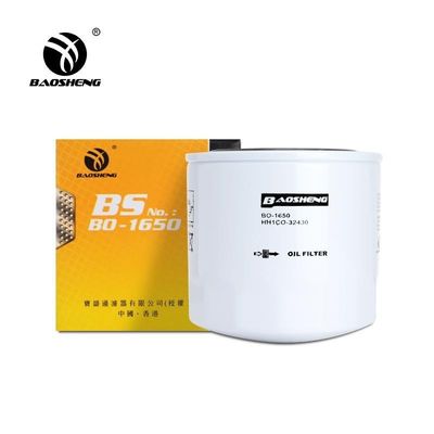 Yüksek Sıcaklığa Dayanıklı Büyük Kapasiteli Ekskavatör Yağ Filtresi HH1C0-32430 P550318 KUBOTA 98mm Motor Koruması için