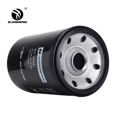 Yüksek Sıcaklığa Dayanıklı Korozyon Önleyici Ekskavatör Yağ Filtresi 6136-51-5121 KS192-6KOMATSU 170mm Motor Koruması için Kısa