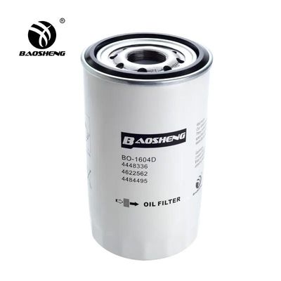 Yüksek sıcaklığa dayanıklı korozyona karşı kazıcı yağ filtre 4448336 4484495 210mm Yükseklik Motor Koruması