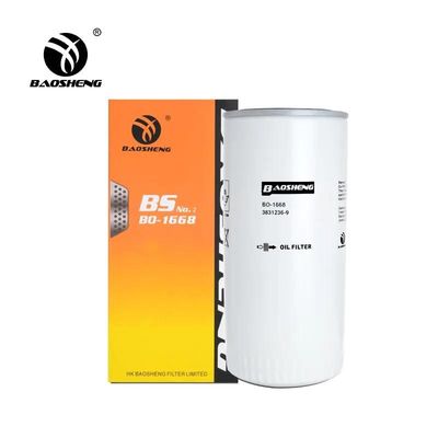 Yüksek sıcaklığa dayanıklı korozyona karşı kazıcı yağ filtre 570004323 3831236 210mm Yükseklik Motor Koruması