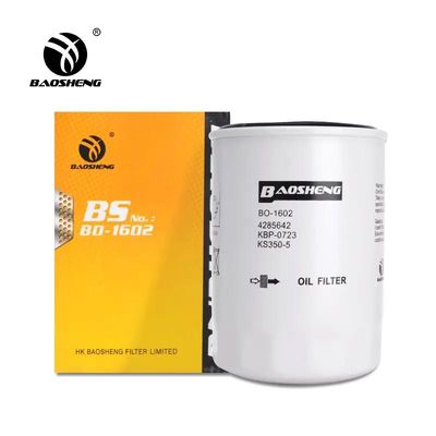 Yüksek Sıcaklığa Dayanıklı Büyük Kapasiteli Hidrolik Yağ Filtresi 1-13240123-0 4285642 160mm Yükseklik Motor Koruması